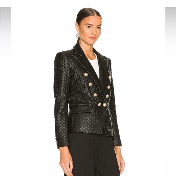 Generation Love Black Quilted Blazer - Picture 3 of 5